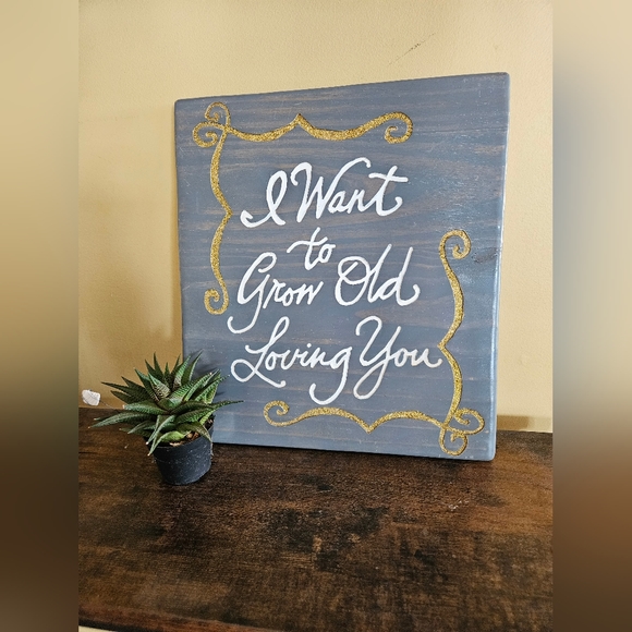 Wood sign❣️ - Picture 2 of 2